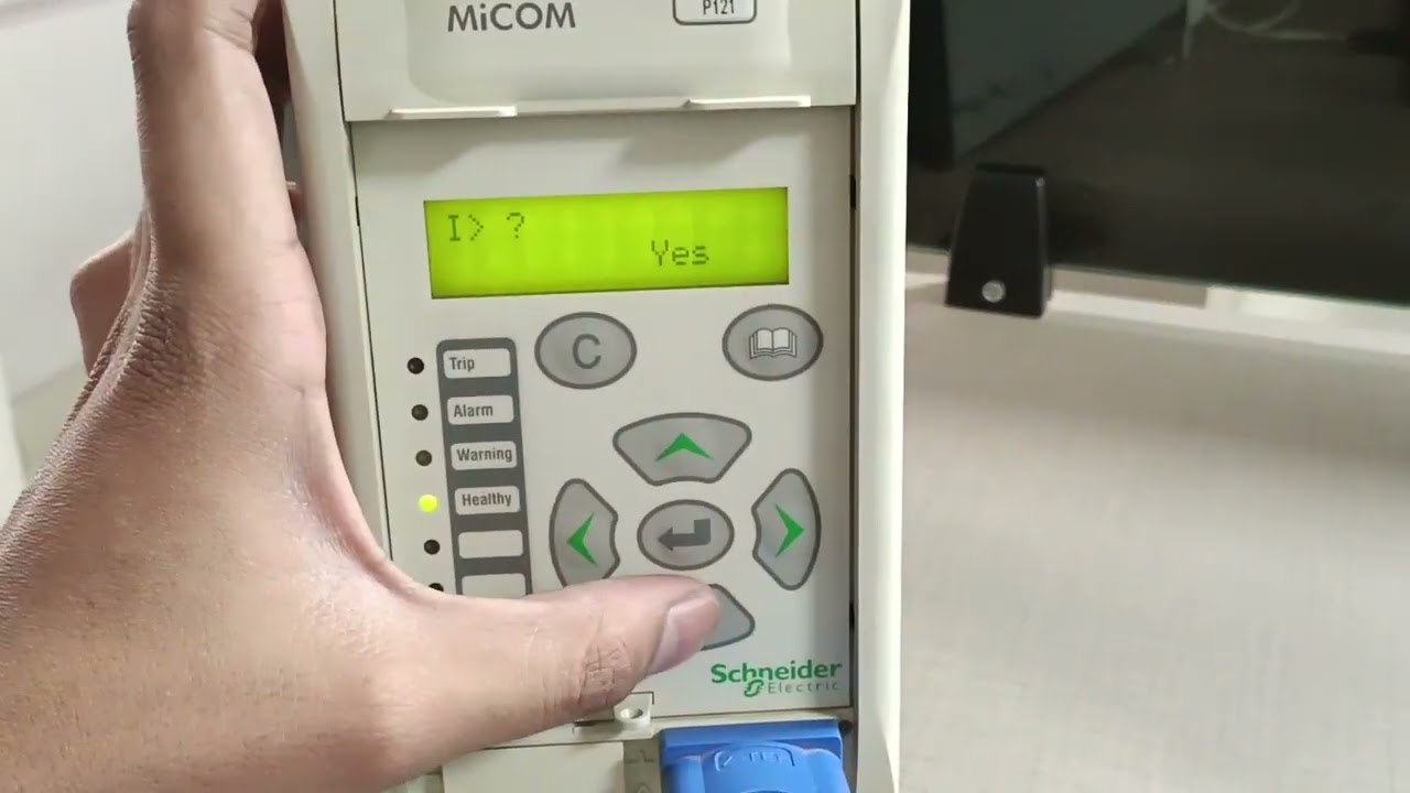 Software Parameterization of MiCOM P12X series relays