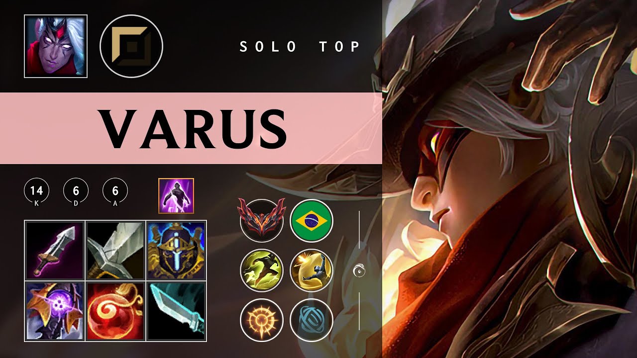 Varus Top vs Irelia - BR Grandmaster Patch 26.02