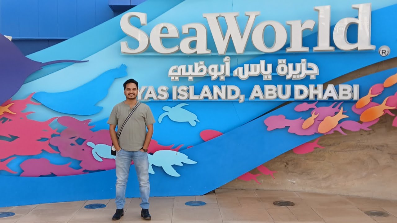 SeaWorld Yas Island Vlog @ravindra.vlogs05 