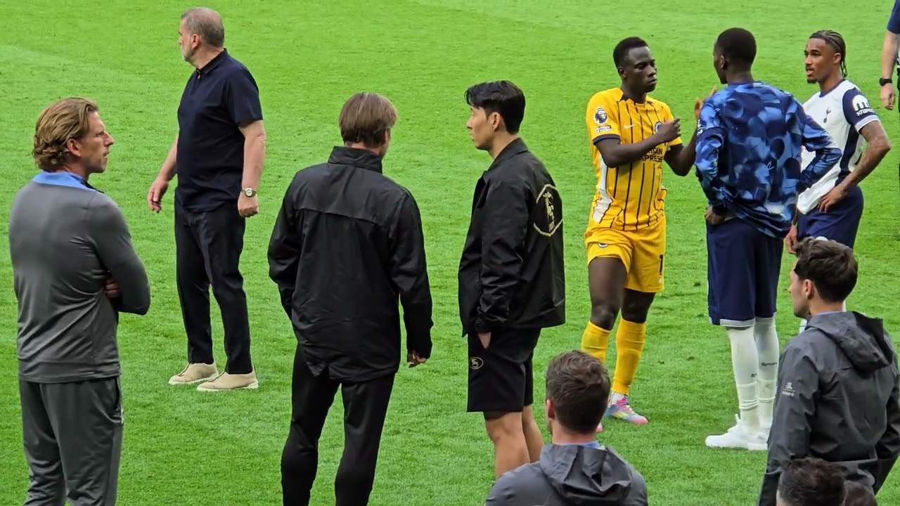THE SPURS PLAYERS AFTER THE GAME: Tottenham 1-4 Brighton: Spurs' 22nd League Defeat of the Season