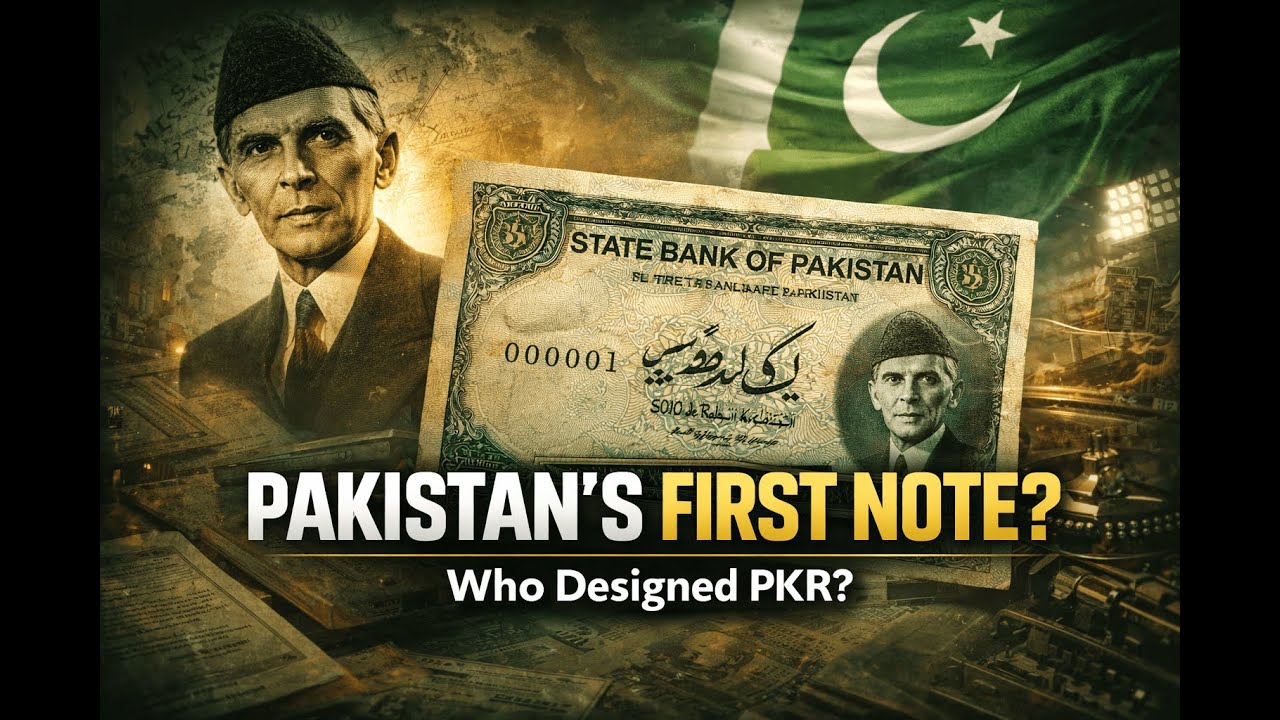 Who Designed Pakistan&rsquo;s First Currency Note? 💸🇵🇰 (Hidden History)