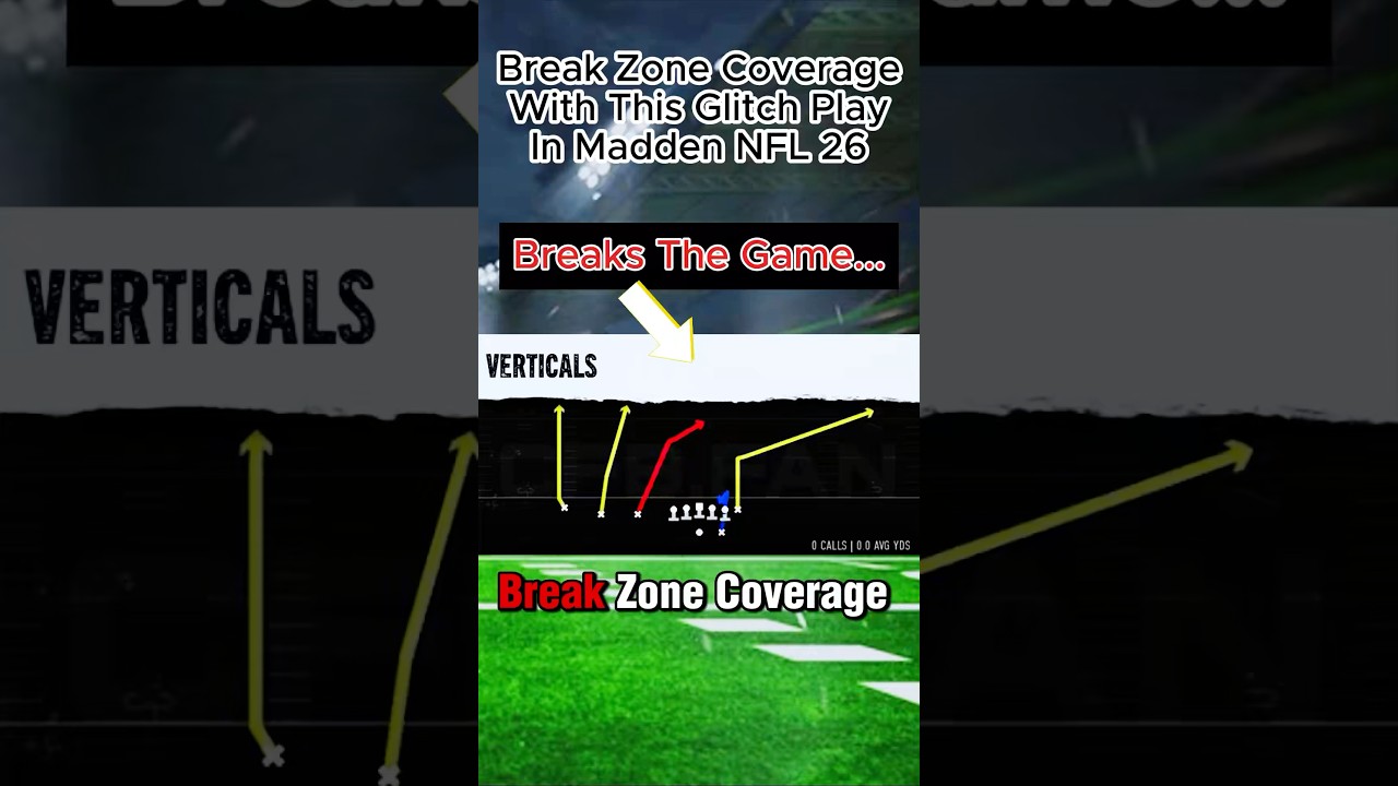 The EASIEST One Play TD in Madden 26! 💣 (CALL THIS NOW) #shorts