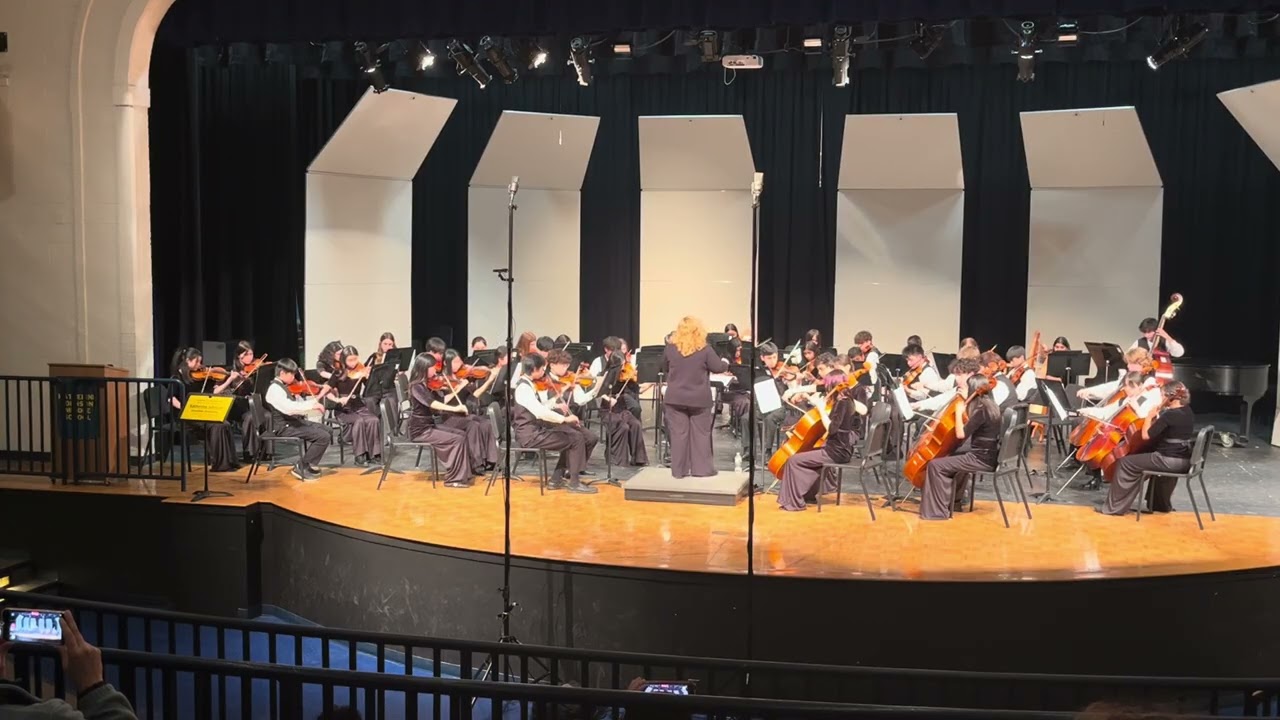 Katherine Johnson Middle School Orchestra Assessment Concert on March 14, 2026
