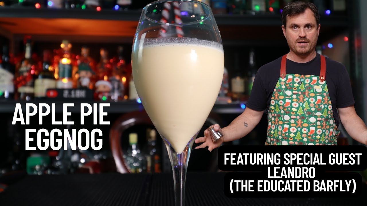 Яблочный пирог с яичным ликером от The Educated Barfly