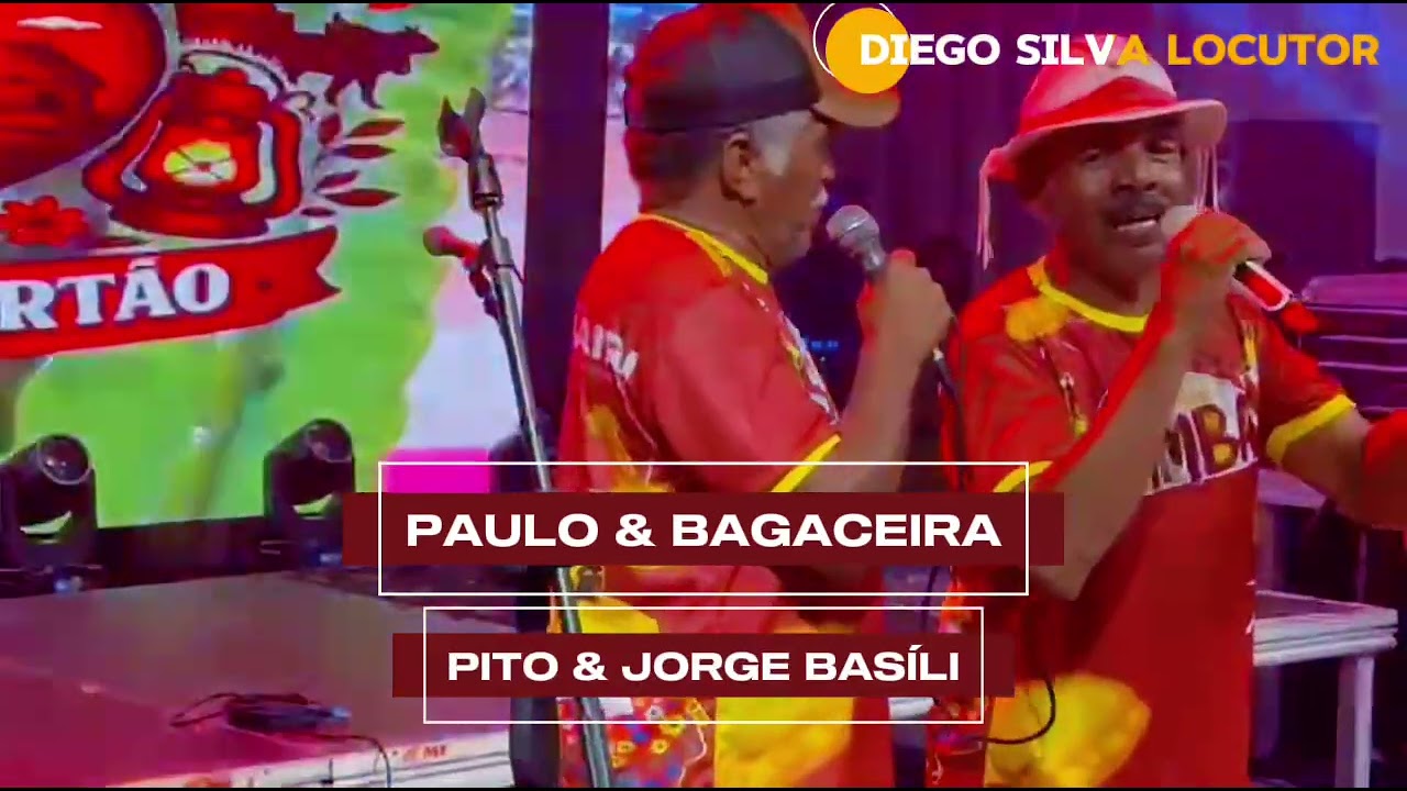 BATUQUE - Com os sambadores Paulo e Bagaceira/ Pito e Jorge Basílio - No festival Mairi é Samba