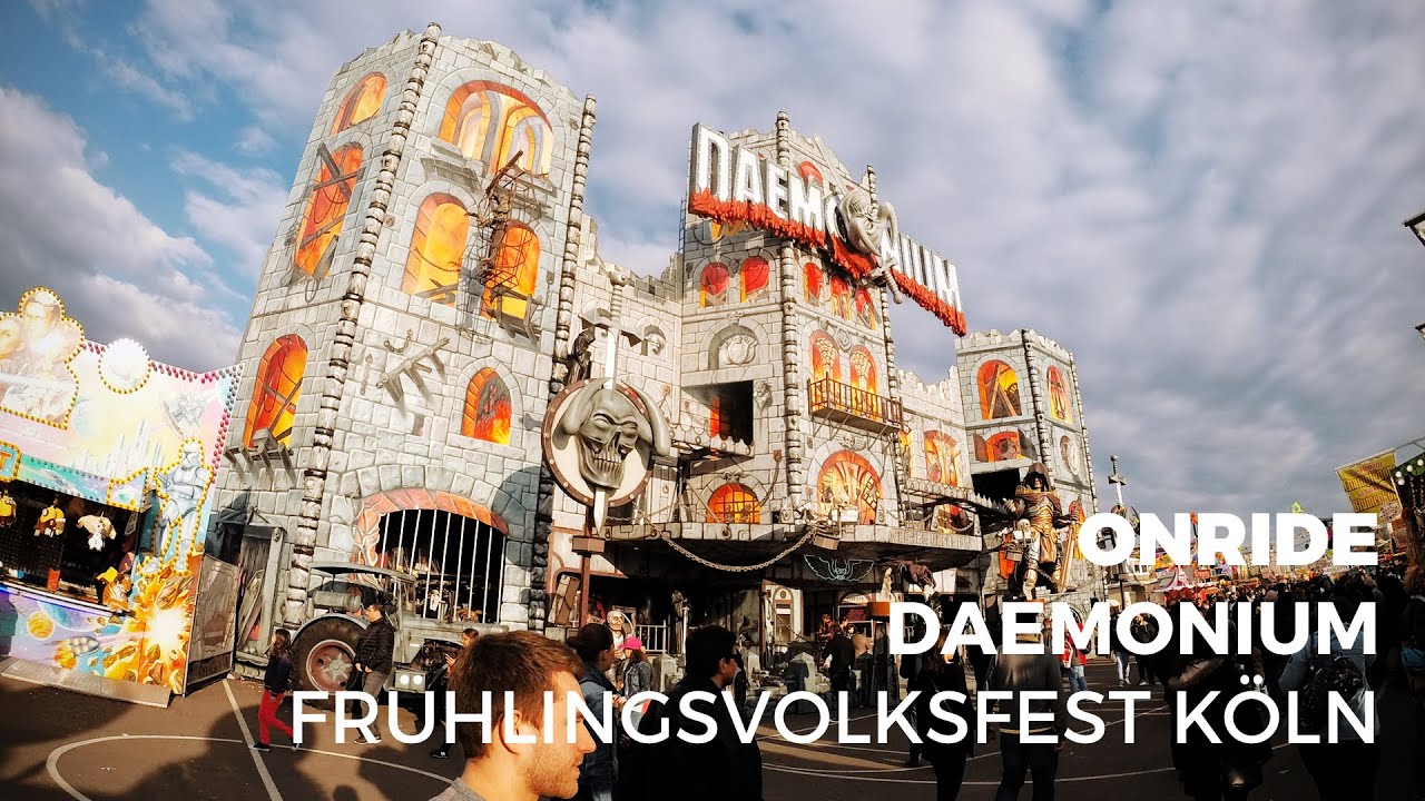 Daemonium Onride POV / Blume / Frühlingsvolksfest Deutz 2016
