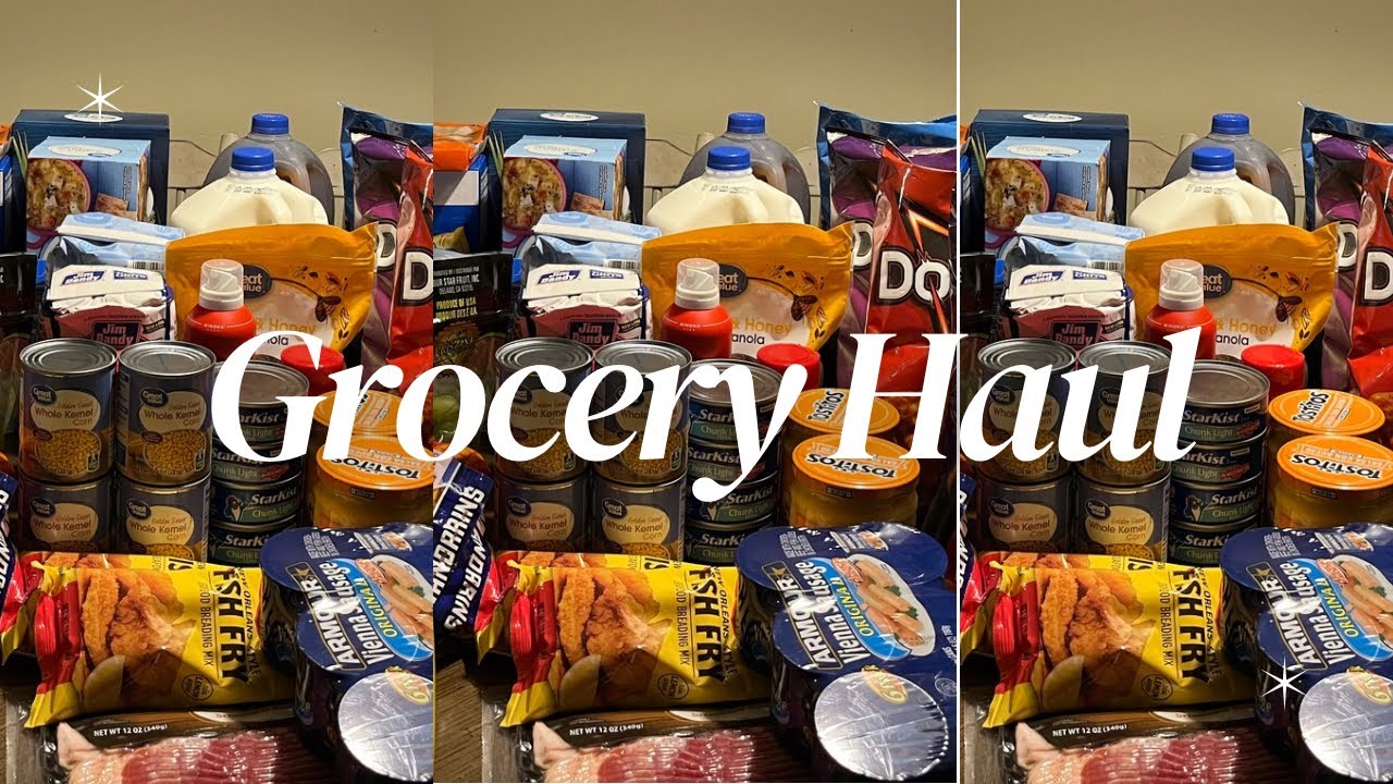 Grocery Haul