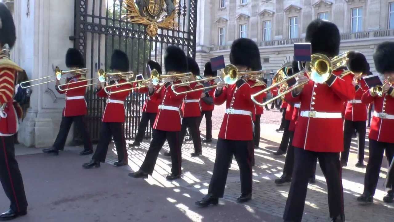 Changing the Guards at Buckingham Palace