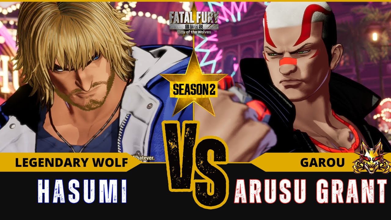 FF:CotW 🐺 HASUMI (Ken Masters) vs ARUSU GRANT (Vox Reaper)⭐Replay Match - FATAL FURY: CotW - 2/26