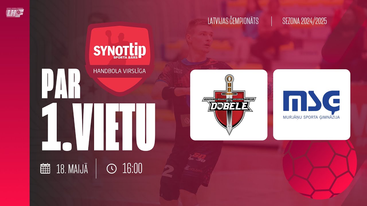 ZRHK TENAX Dobele - MSĢ | PAR 1. VIETU | SynotTip vīriešu Virslīga 24/25