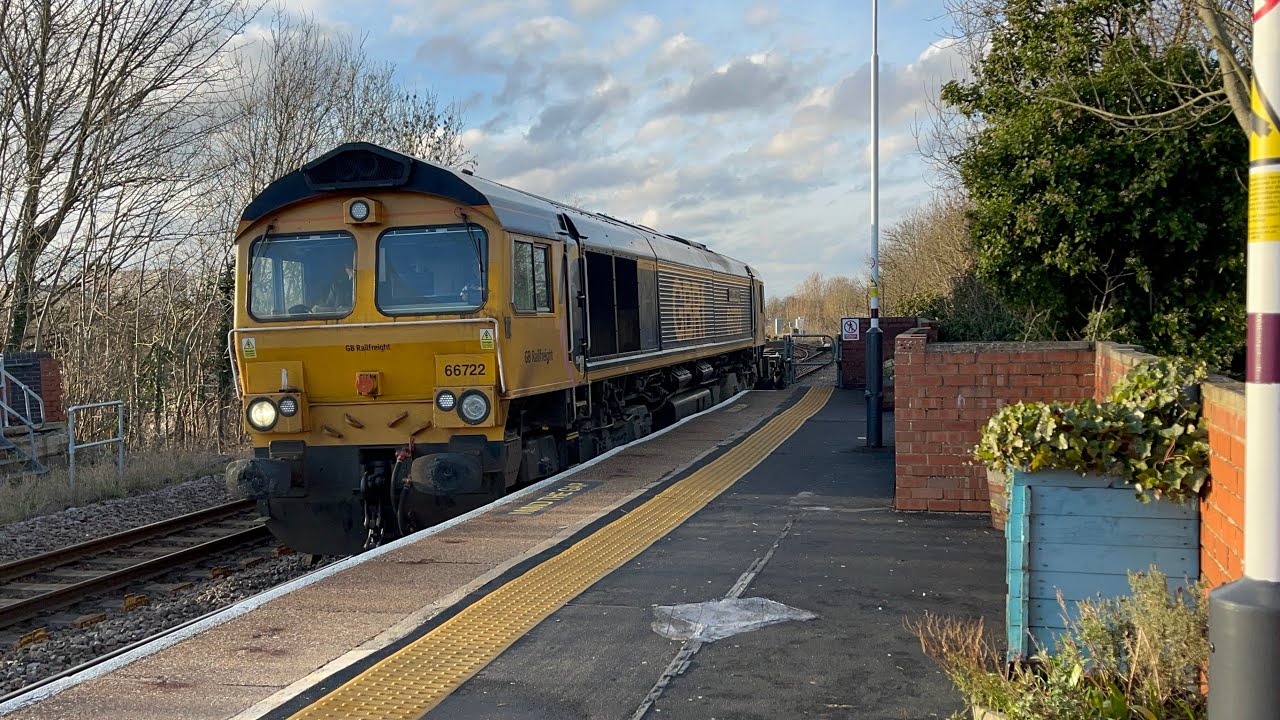 “Sir Edward Watkin” 66722 4L08 Doncaster Iport Gbrf to London Gateway Gbrf 15;01 Lea Road 20/1/2026
