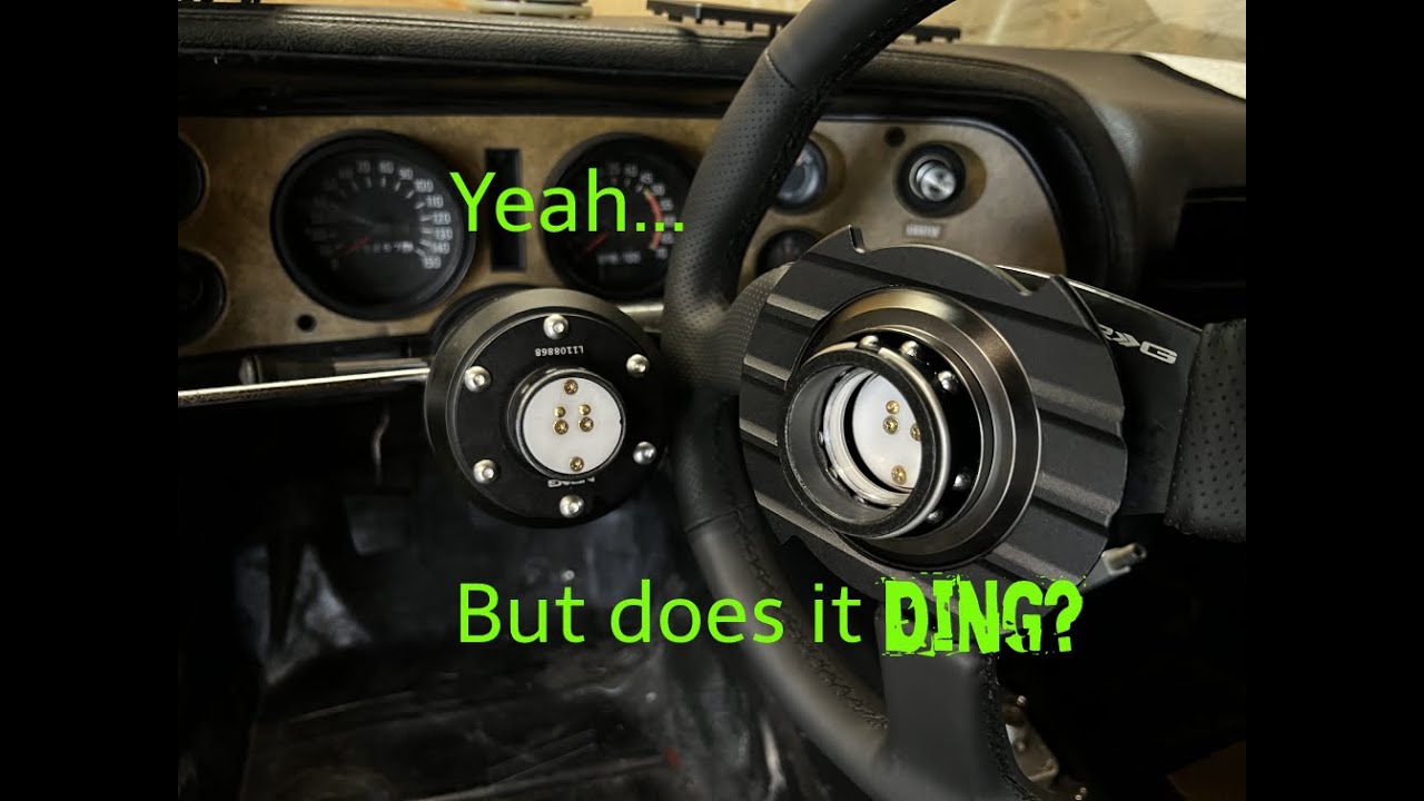 Pro-Touring 73 Camaro: Quick release hub, an unnecessary addition...