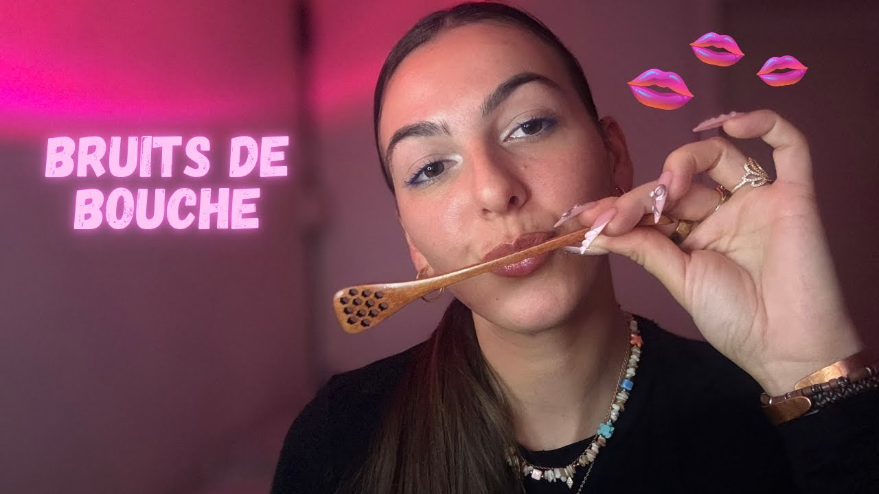 Asmr : bruits de bouche avec une cuillère de miel 🍯