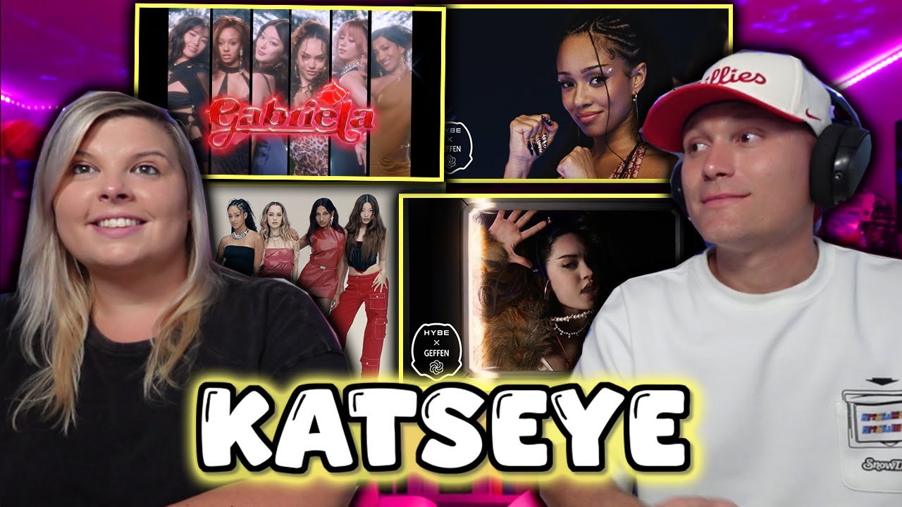 FIRST TIME REACTING TO KATSEYE (캣츠아이) 