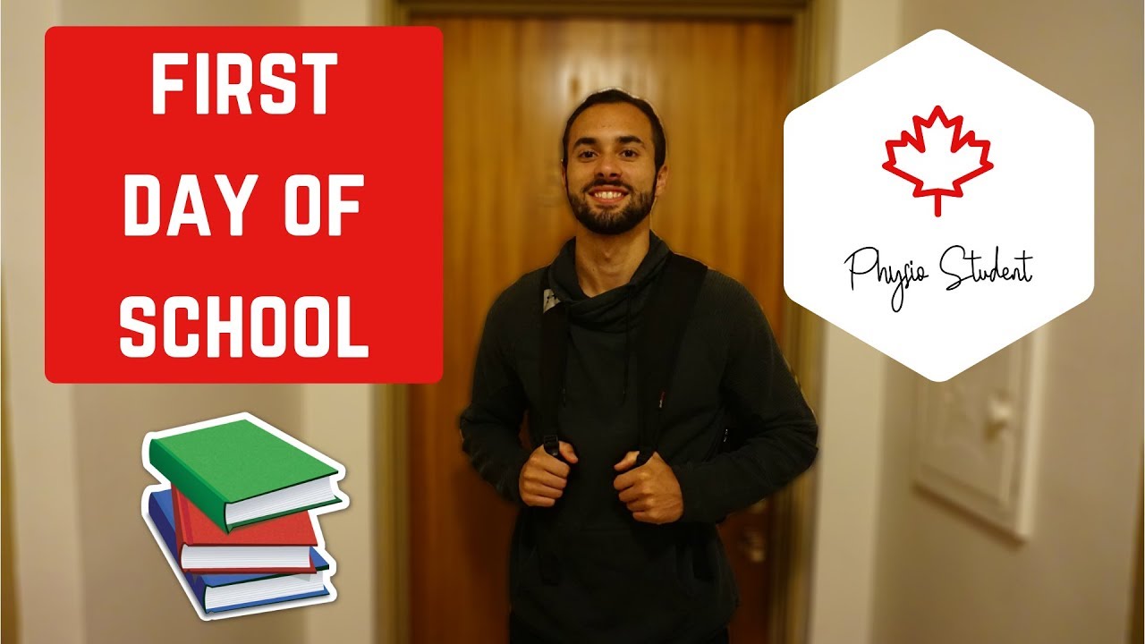 DAY IN THE LIFE OF A PHYSIOTHERAPY STUDENT IN CANADA | WEEK 1 | SEMESTER 1