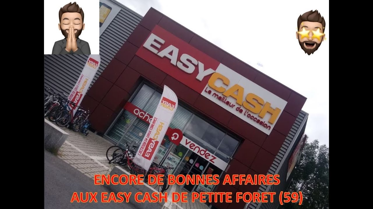 De bonnes affaires au easy cash de petite foret
