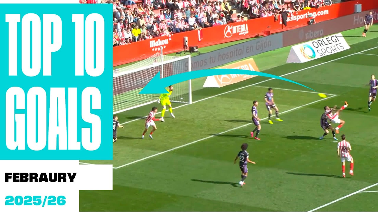 Los MEJORES GOLES de FEBRERO en LALIGA HYPERMOTION 2025/26