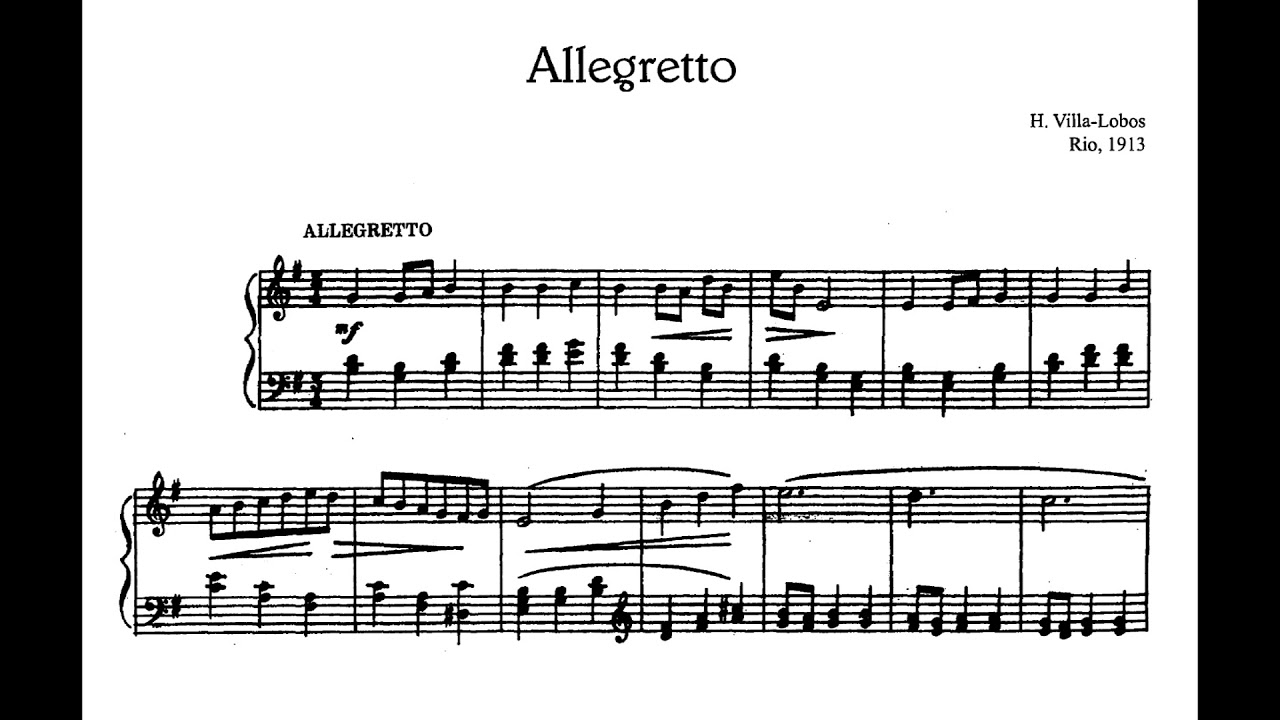 Villa-Lobos - Su&iacute;te infantil No.2 (Anna Stella Schic, piano)