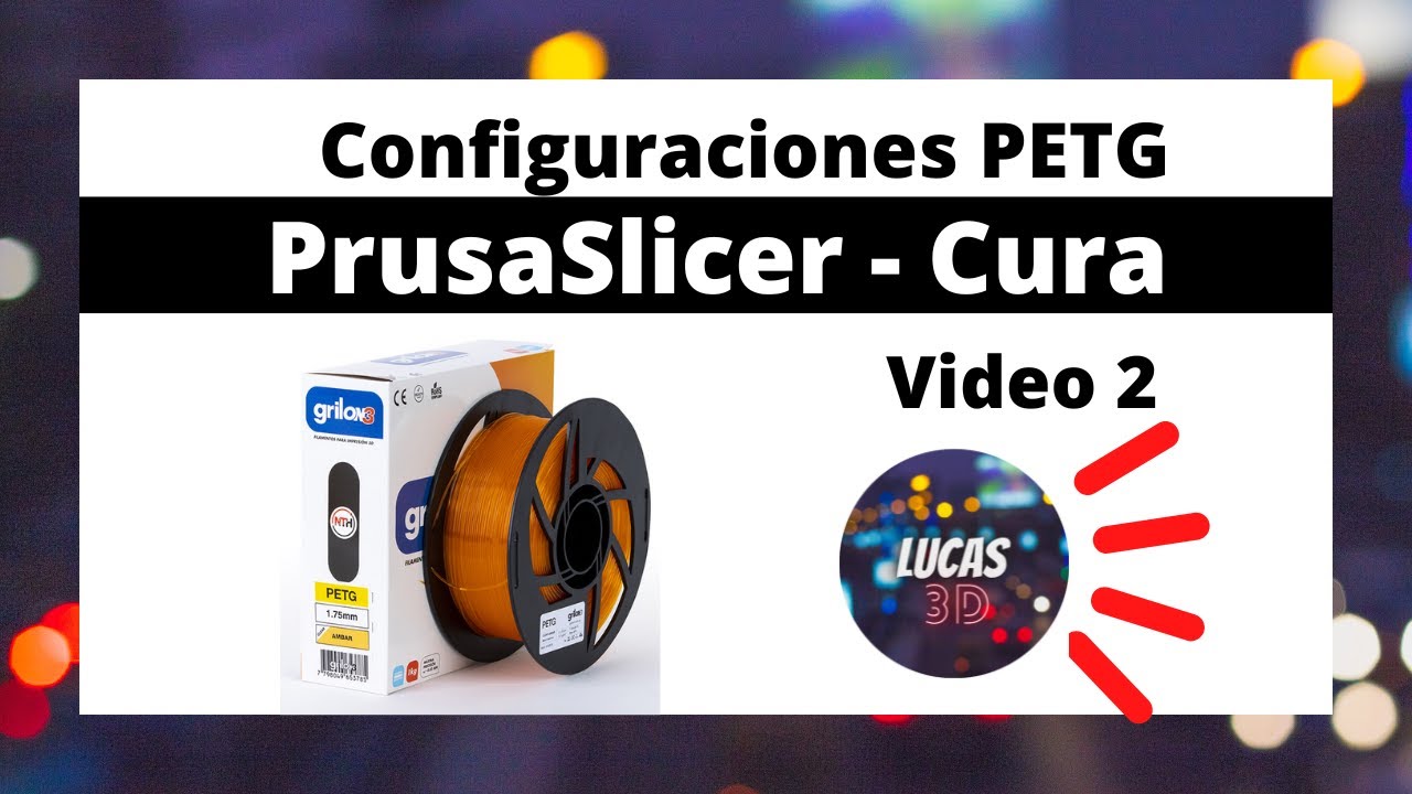 Configuraciones para imprimir PETG #impresión3d #petg #3d #prusaslicer #cura #MK3S+ #artillery