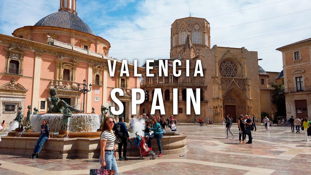Valencia Spain 🇪🇸 Full Walking Tour 4K