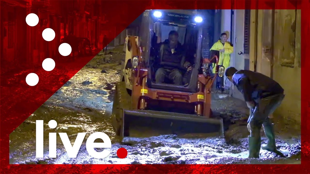 LIVE Alluvione a Barcellona Pozzo di Gotto: diretta video