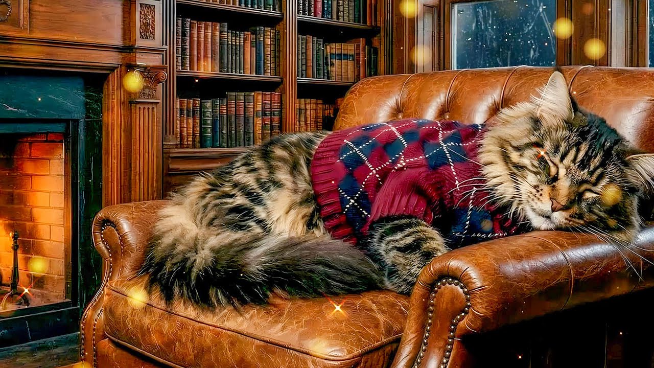 Расслабляющая музыка для кошек, страдающих от тревожности 🐾 Музыка для кошек для снятия стресса, гл