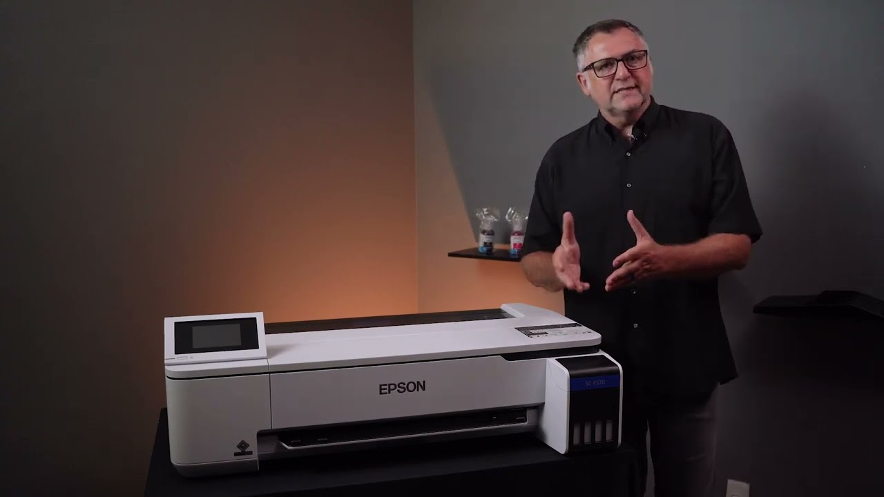 Como fazer o abastecimento de tintas da impressora EPSON SURECOLOR SC-F570 (Sublimação) | Parte 2