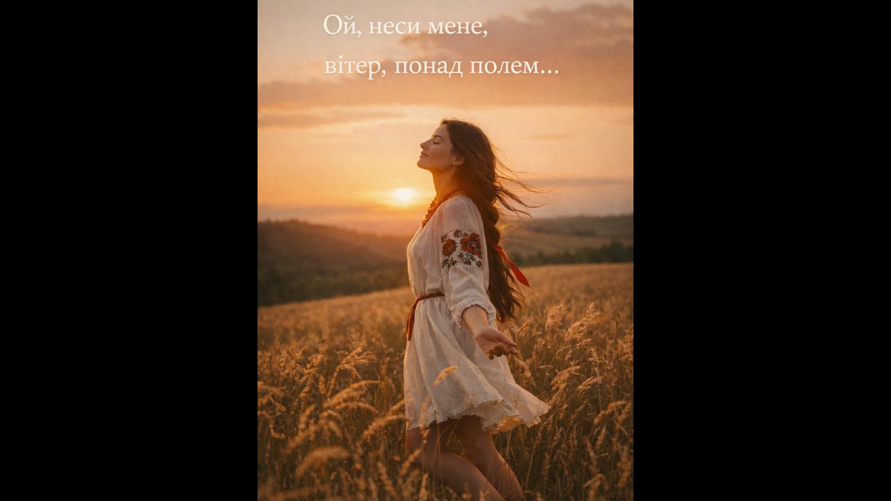 «Ой,неси мене,вітер,понад полем»