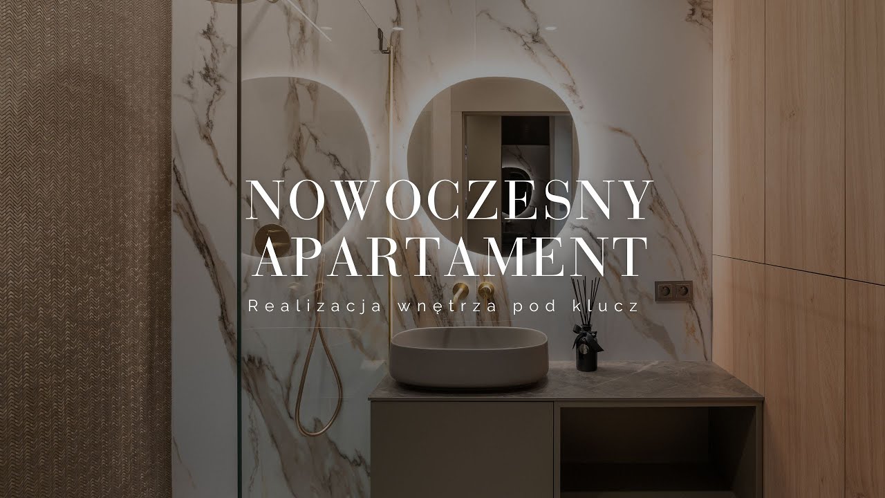 Apartament w nowoczesnym stylu | Projekt i realizacja pod klucz wnętrza apartamentu 90 m2