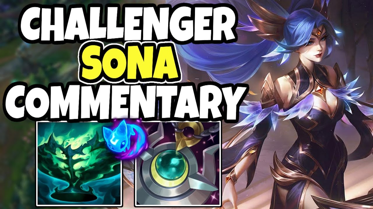 Challenger support tries ECHOS OF HELIAS SONA - 15.7 league of legends