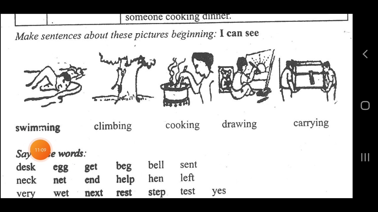 Lesson 8, Myanmar English textbook grade 6, Class 5 ( 3 ) in rohingya language.