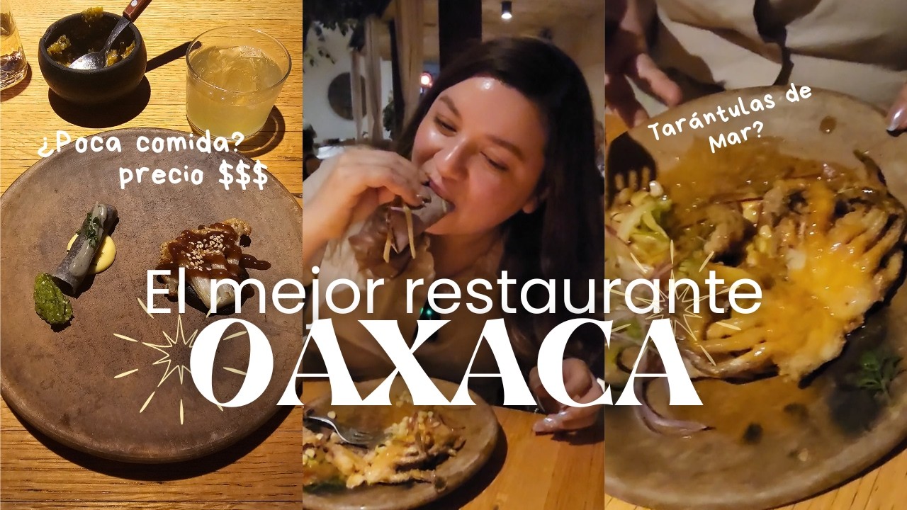 El Mejor Restaurante de Oaxaca 🇲🇽 ¿Vale la Pena?” #comidaoaxaqueña