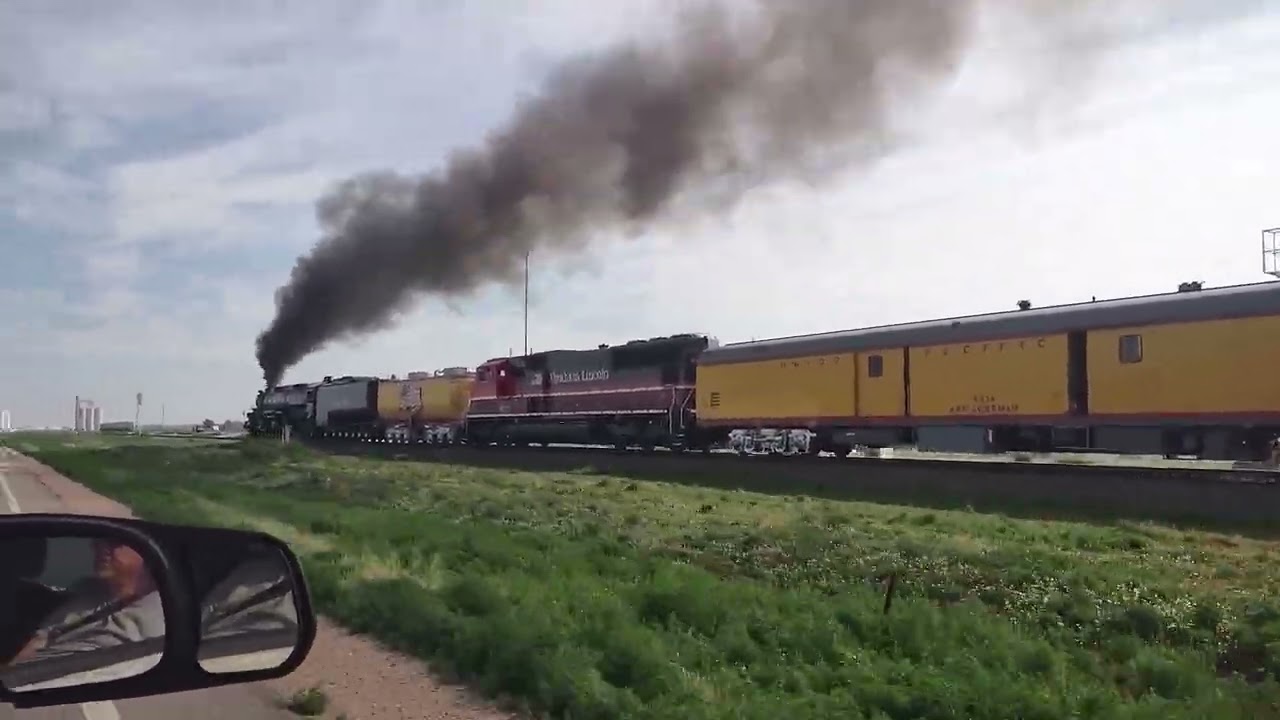 Big Boy 4014 & UP 1616 HIGHBALL!!!!!!!! to Cheyenne WYO