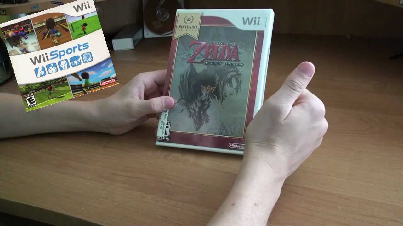 The Legend of Zelda Twilight Princess Nintendo Select Unboxing