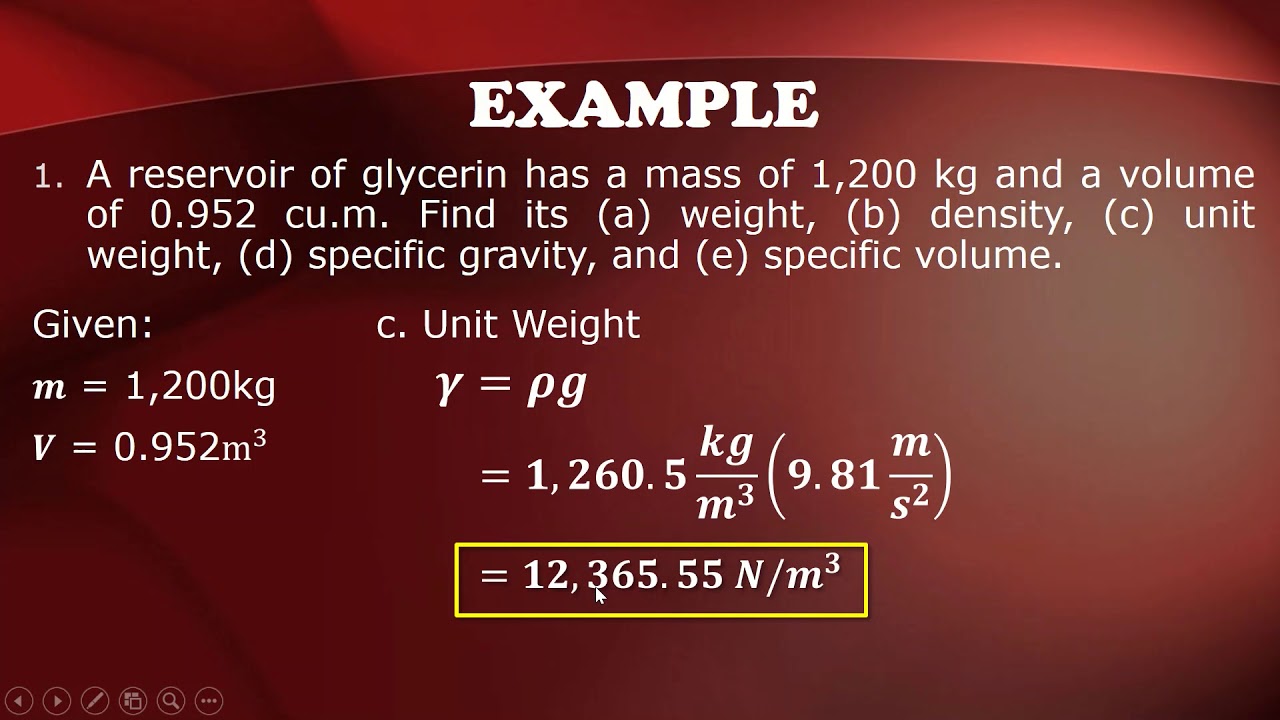 Fluid Mechanics Course - Properties of Fluid Part 1 (Topic 1)