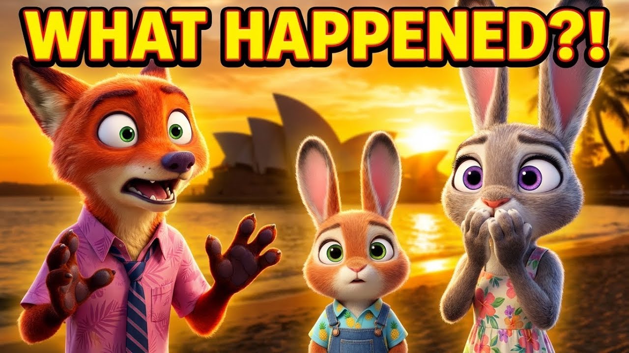 Nic & Judi Family Vacation Gone WRONG in Australia! | 3D Animation Story