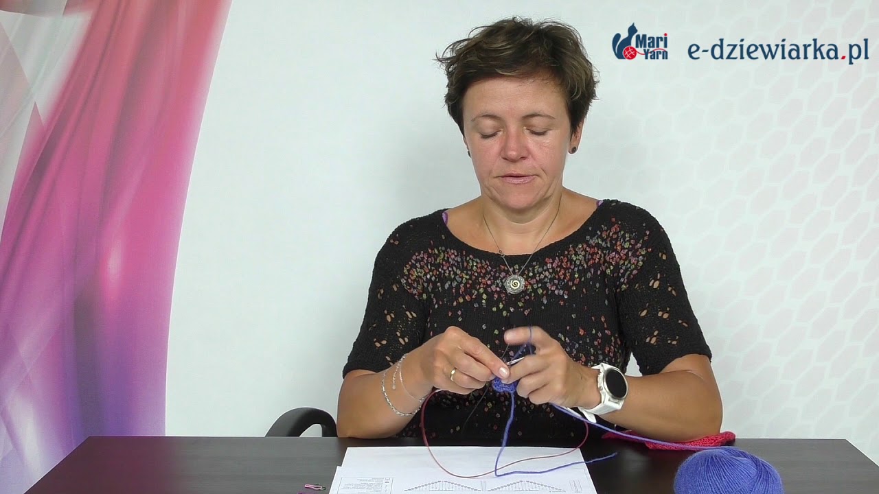 Wydziergaj trójkątną chustę - 79 odc. e-dziewiarka TV