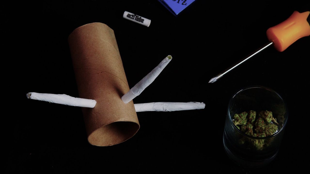 How to Make a 3 Headed Joint Monster with Actitube Marijuana Charcoal Filter Tips