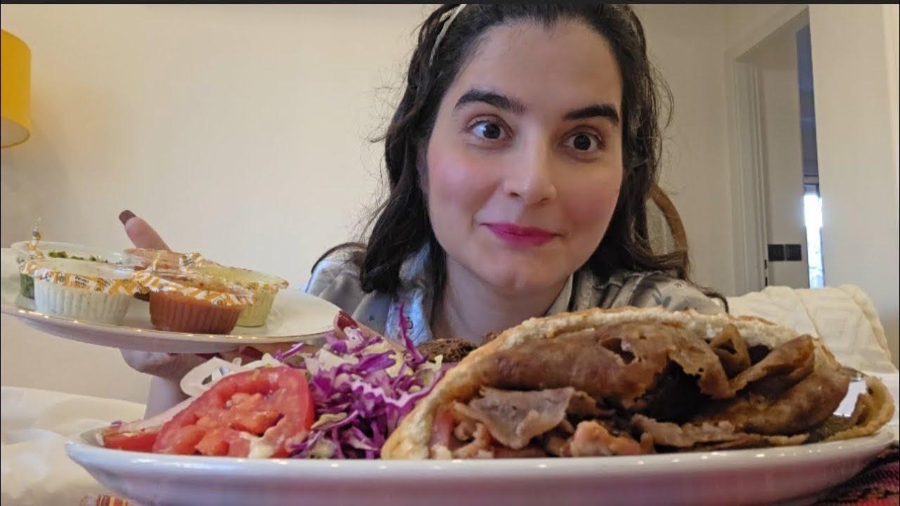 ASMR FAST FOOD MUKBANG | Super Crunchy & Satisfying Eating Sounds (No Talking)🥩🍕🌯