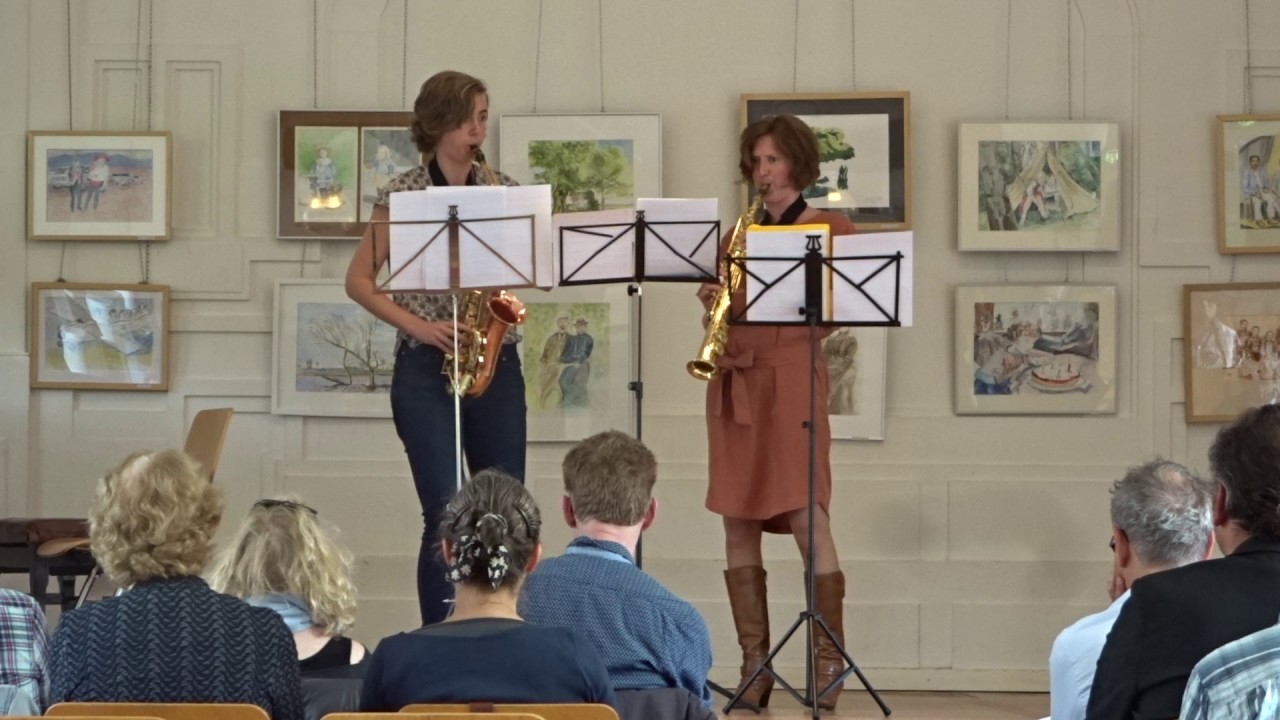2017 05 21 Duo pour Saxophones van J.N. Savari door duo Saks & Smiles