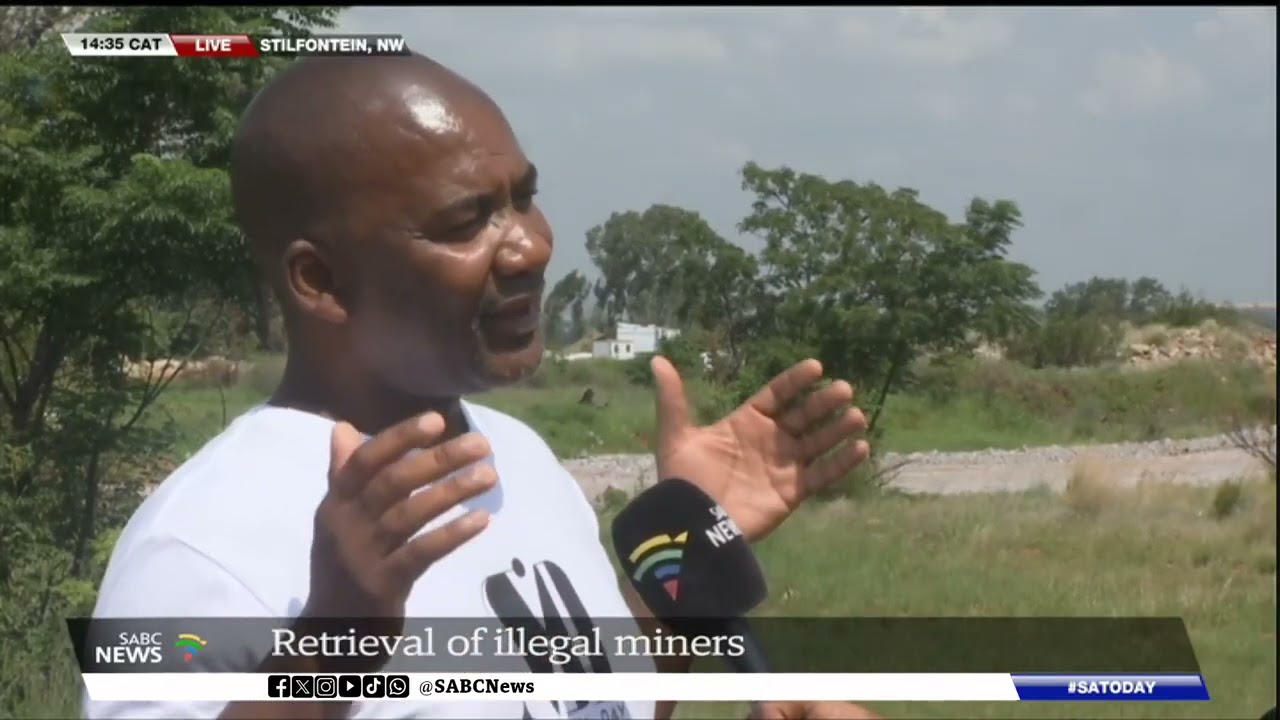Stilfontein Mine | Retrieval of illegal miners: Thabiso Moss updates