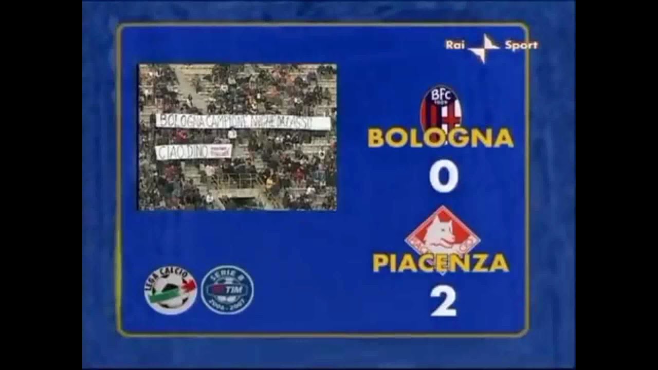 SERIE B 2006/2007: BOLOGNA - PIACENZA 0-2