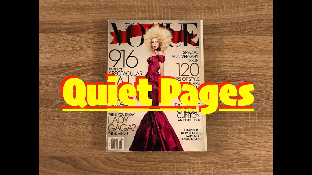 Full Flip-Though Vogue’s 120th anniversary US September 2012 | Lady Gaga |Annie Leibovitz |