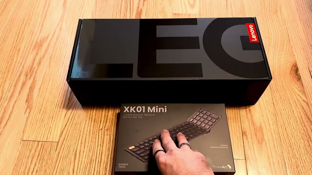LENOVO Legion Go + ProtoArc XK01 Foldable Keyboard