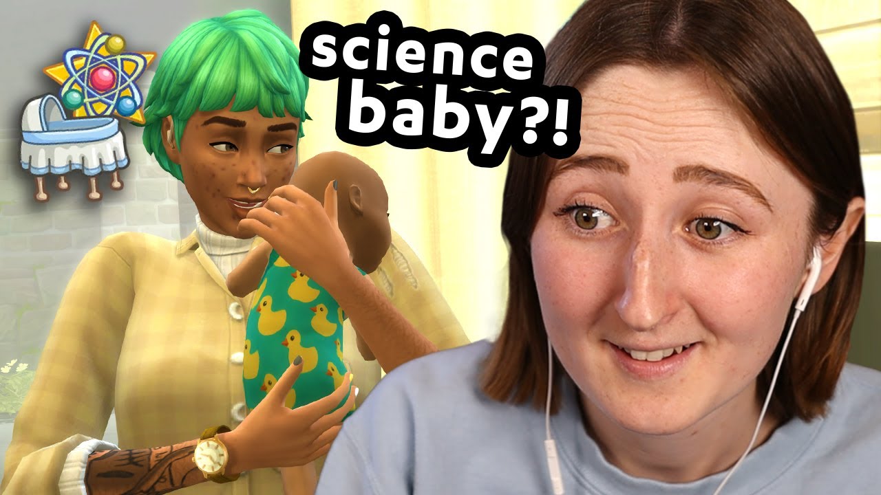 my sim had a SCIENCE BABY??? | Nightmare Legacy Challenge #24