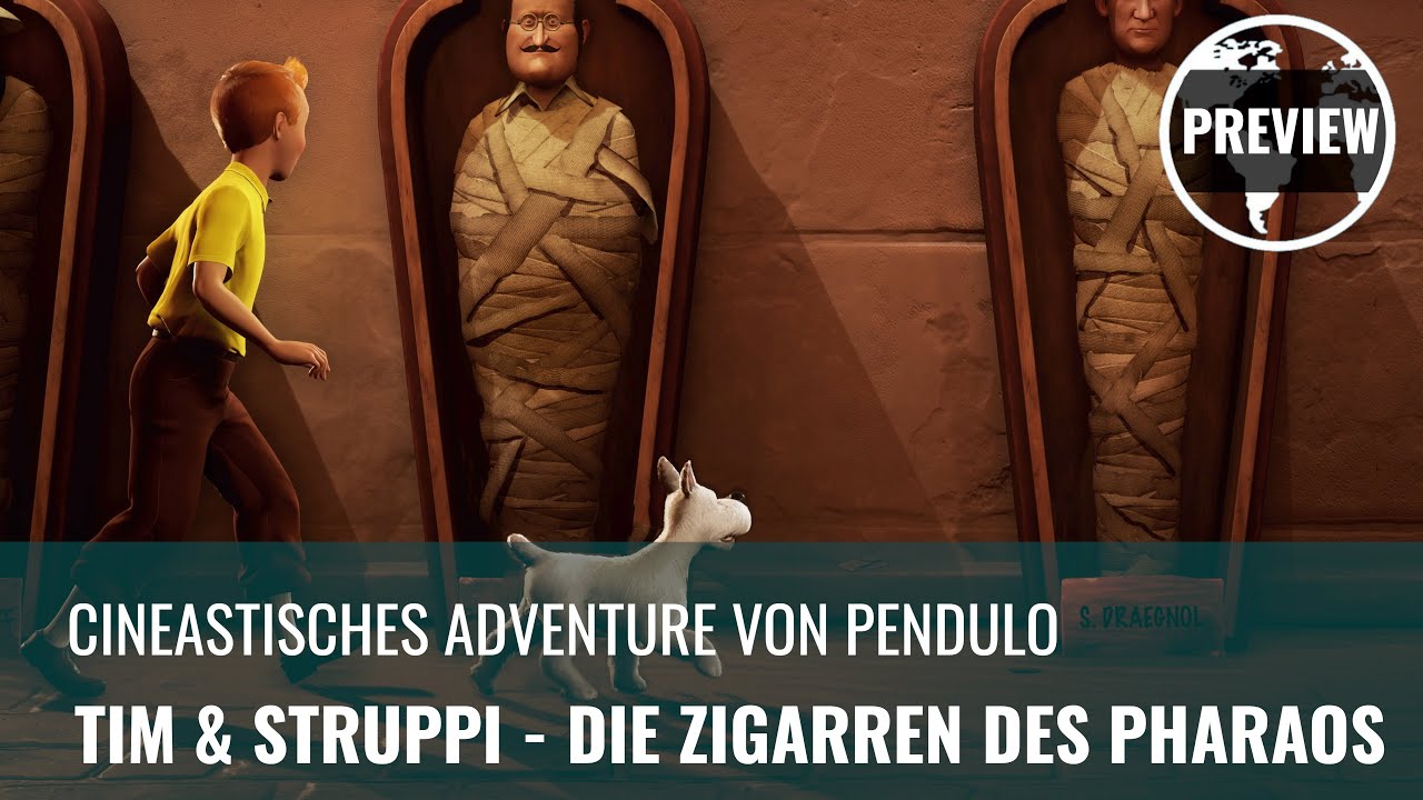 Tim und Struppi - Die Zigarren des Pharaos: Der Comic von Hergé wird spielbar (4K, PREVIEW, GERMAN)