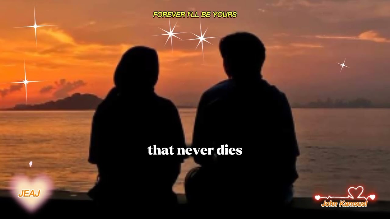FOREVER I'LL BE YOURS | tautaglish - tausug tagalog English love song ballad - John Kamsusi - jeaj