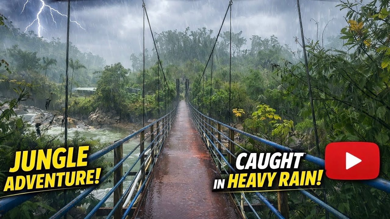Heavy Rainfall In Portland Jamaica 🇯🇲