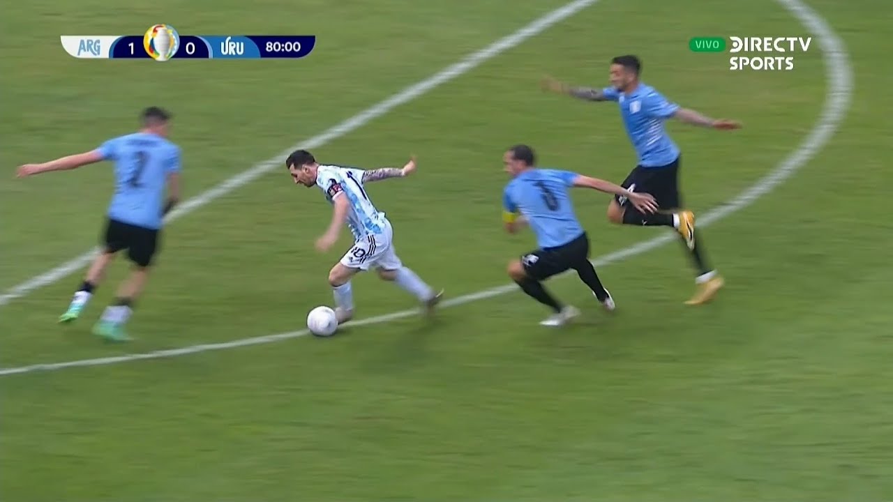 Lionel Messi Vs Uruguay (Copa America) 2021 English Commentary HD 1080i60
