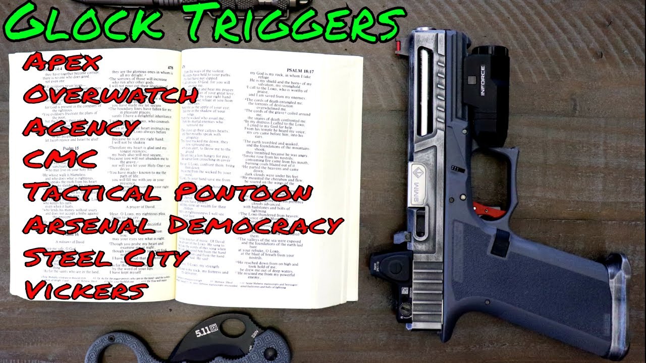 Top 3 Glock Triggers | Apex, Overwatch, Steel City, CMC, Vickers, Arsenal